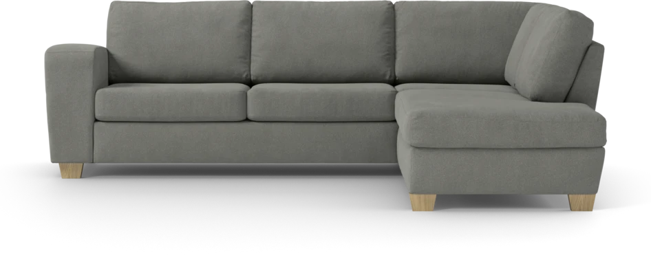 Friday - 2,5-sits soffa med divan höger - Grå