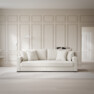 Rossi - 3-sits soffa, hel dyna - Vit