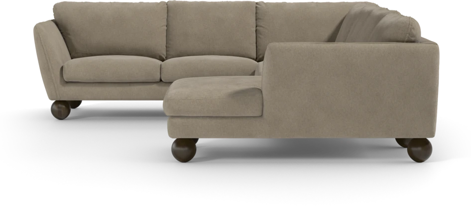 Madison Lux - Hörnsoffa med schäslong höger - Beige