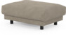 Cherrie - Fotpall 100, fast klädsel - Beige