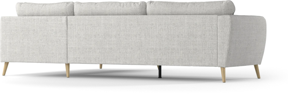 County - 2,5-sits soffa med divan höger - Grå