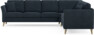 Eden - Hörnsoffa, 3+3-sits - Blå