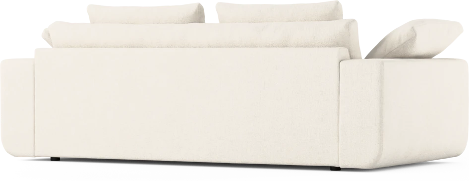 Amie - 3-sits soffa - Vit