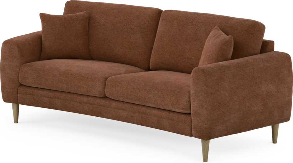 Eden - 2,5-sits soffa svängd - Orange
