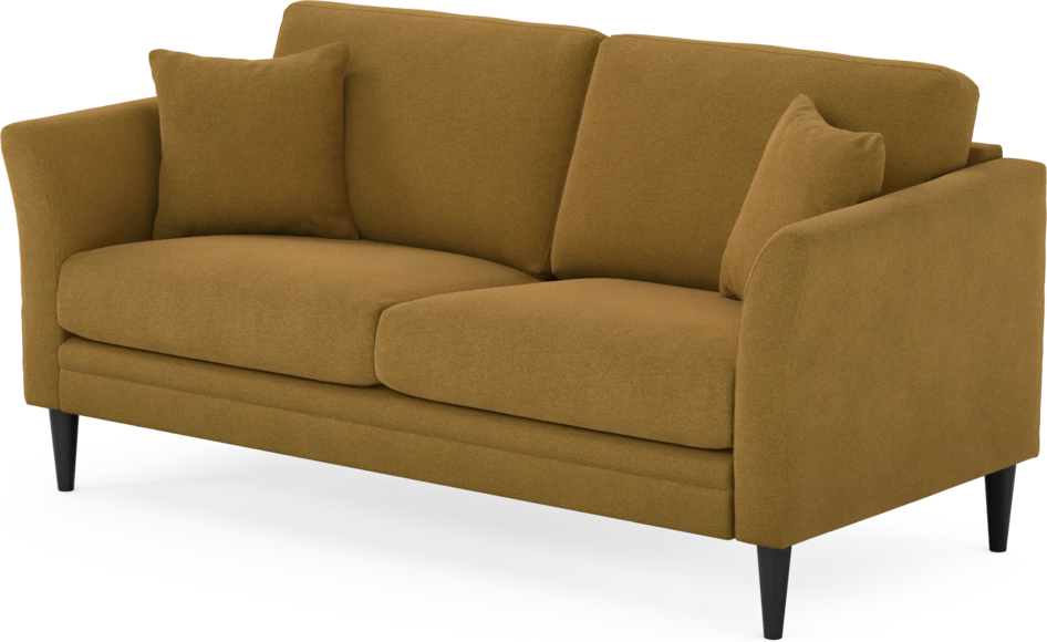 Eden - 2,5-sits soffa - Gul