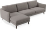 Madison Lux - 3-sits soffa med schäslong vänster - Beige
