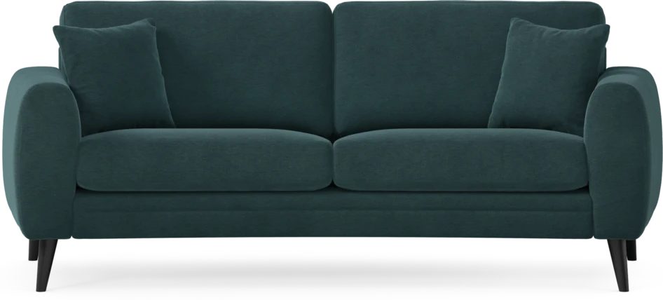 Eden - 2,5-sits soffa svängd - Blå