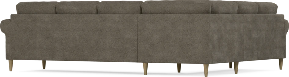 Eden - Hörnsoffa, 2+3-sits - Brun