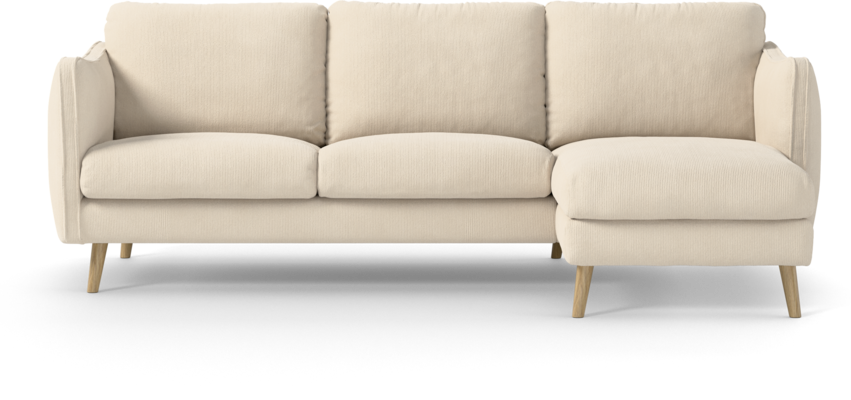 Madison - 2-sits soffa med schäslong höger - Beige