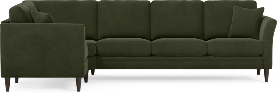 Eden - Hörnsoffa, 1+3-sits - Grön