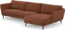Madison - 3-sits soffa med schäslong höger - Röd