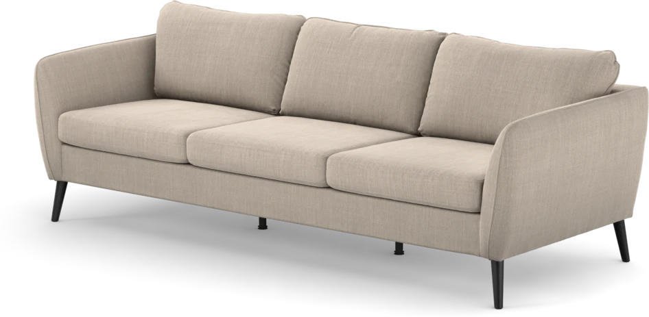 County - 3-sits soffa - Beige