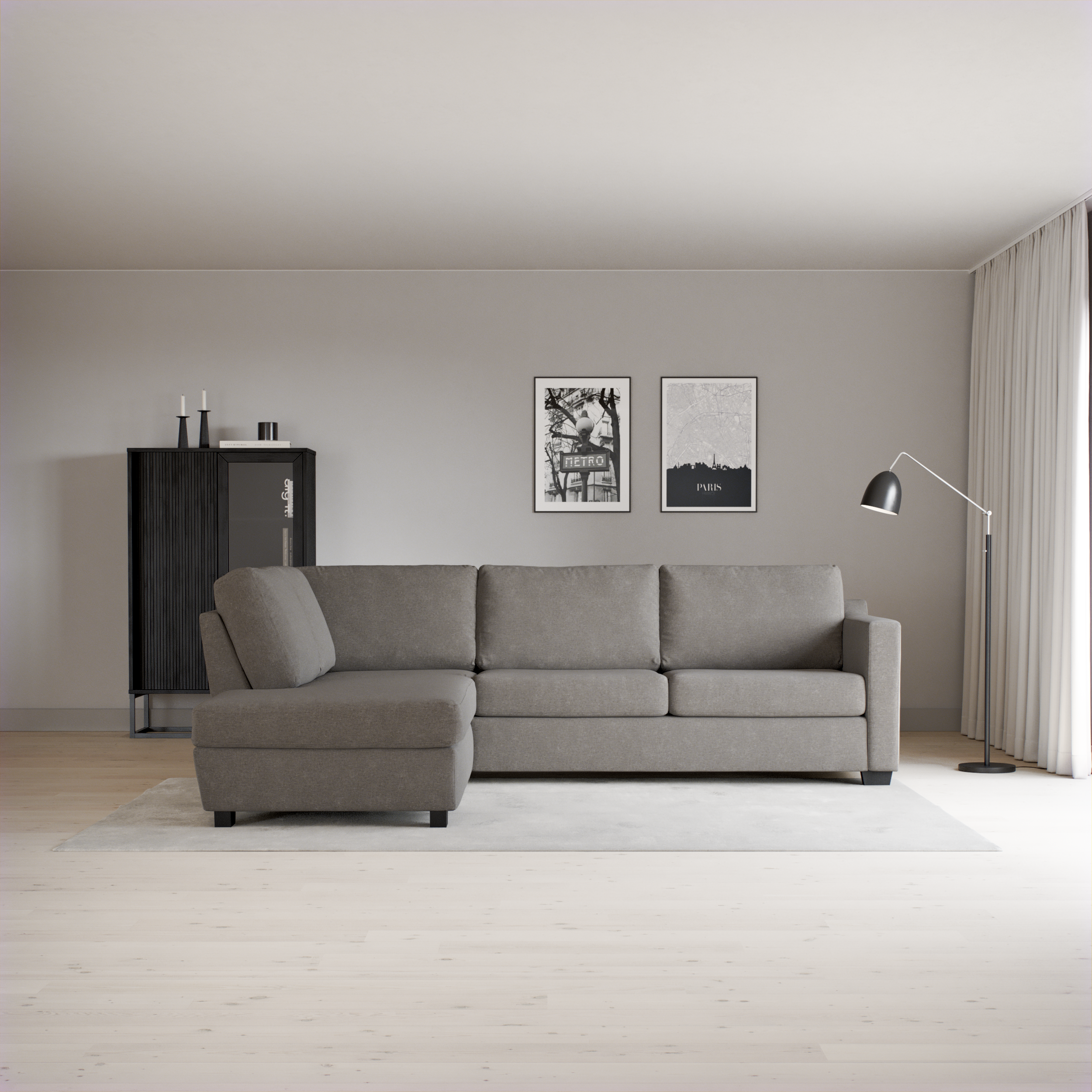Friday - 2,5-sits soffa med divan vänster - inspiration