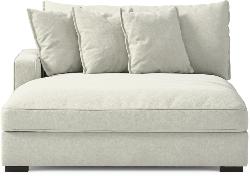 Rossi - Schäslong XL vänster - Vit