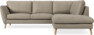 Madison - 2-sits soffa med divan höger - Beige