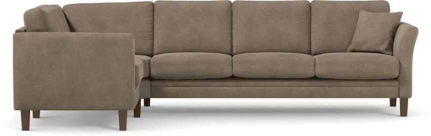 Eden - Hörnsoffa 1+3 - Brun