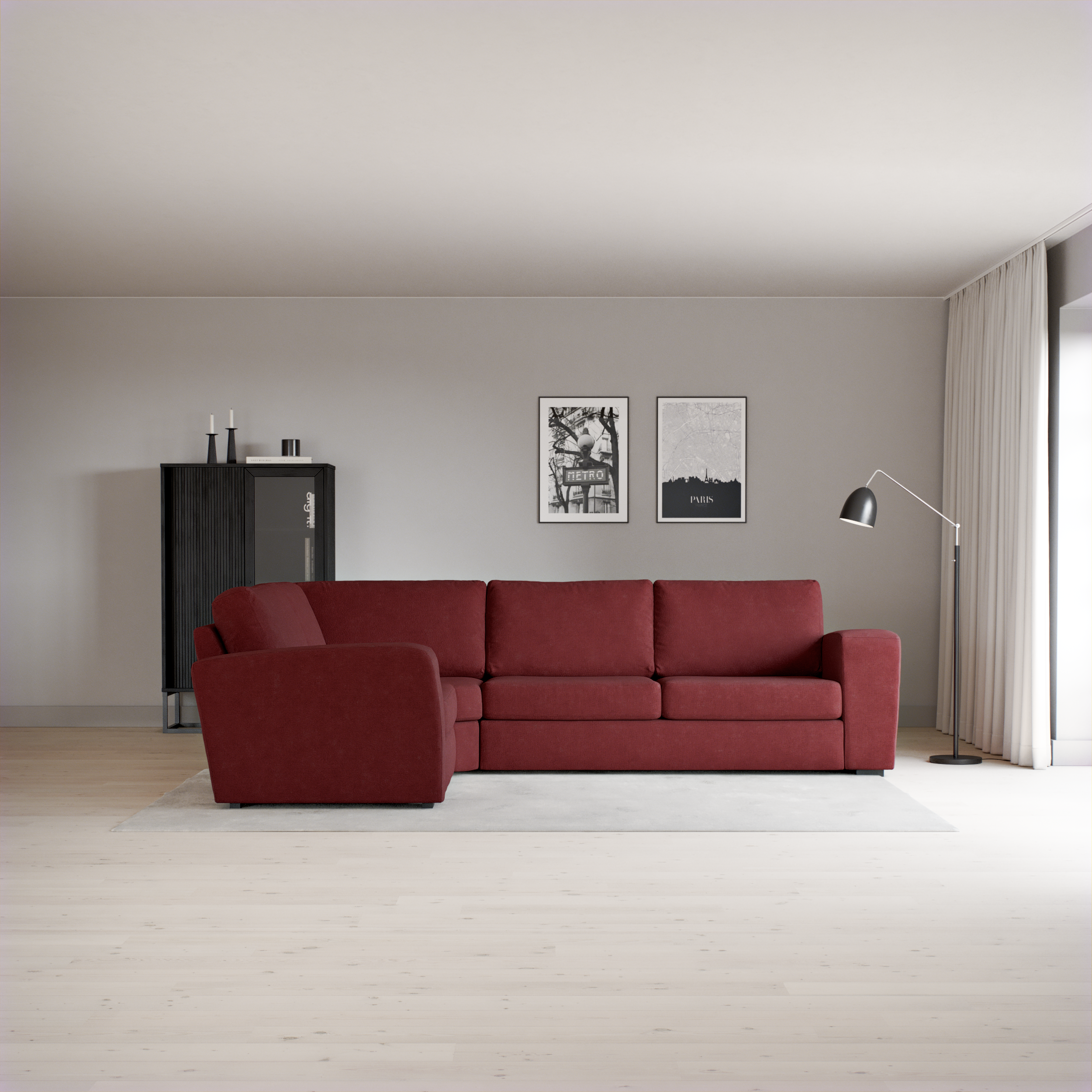 Friday - Hörnsoffa, 1,5+2,5-sits - inspiration