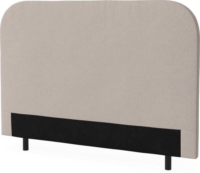 Curve - sänggavel, 90-210 cm - Beige