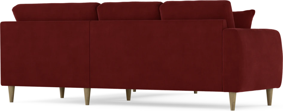 Eden - Hörnsoffa, 2+2-sits - Röd