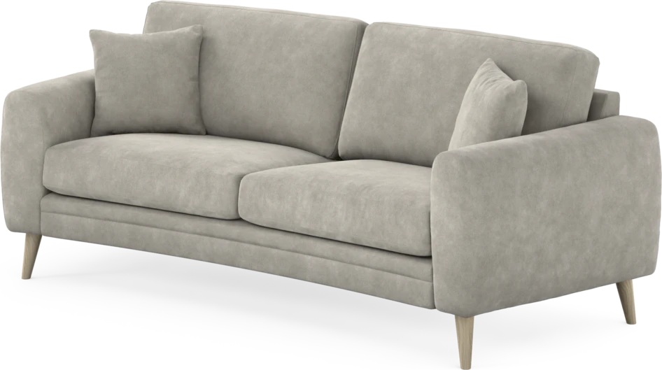 Eden - 2,5-sits soffa svängd - Grå