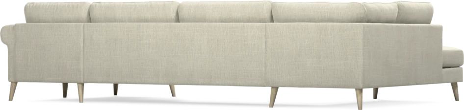 Bridge - 3-sits soffa med divan vänster och schäslong höger - Beige