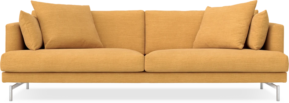 Harper - 4-sits soffa - Gul