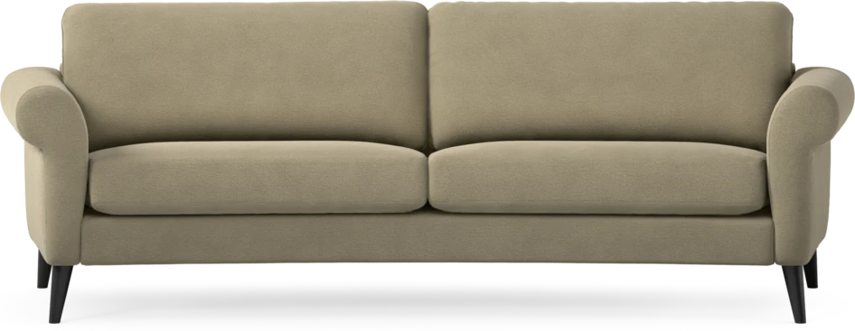 Bridge - 3-sits soffa svängd - Beige