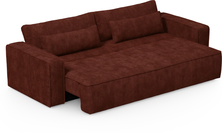 Ide - Bäddsoffa 4-sits - Röd