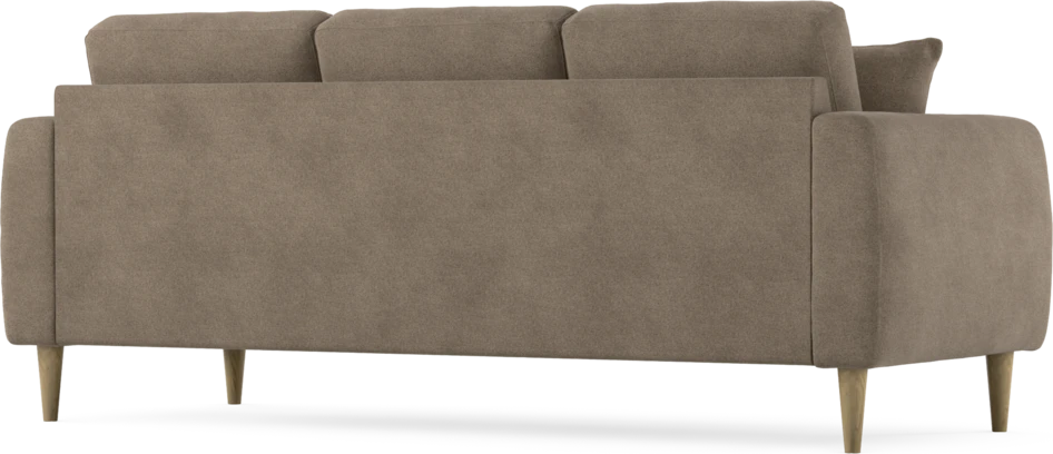 Eden - 3-sits soffa - Brun