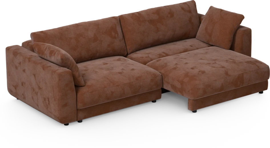 Amie - Bäddsoffa 4-sits - Orange