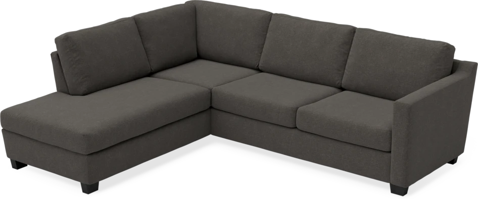 Friday - 2,5-sits soffa med divan vänster - Grå