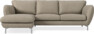 Madison Lux - 2-sits soffa med schäslong vänster - Beige