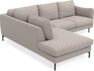 Madison - 2-sits soffa med divan vänster - Beige