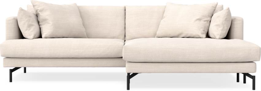 Harper - 4-sits med schäslong XL höger - Beige