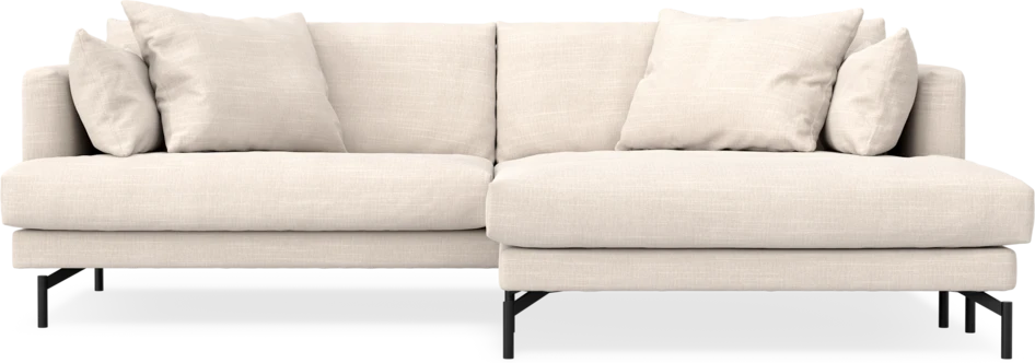 Harper - 4-sits med schäslong XL höger - Beige