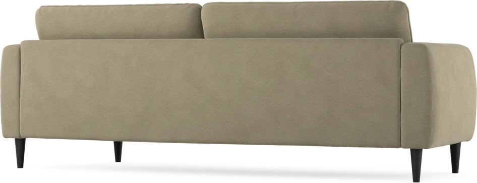 Bridge - 3-sits soffa svängd - Beige