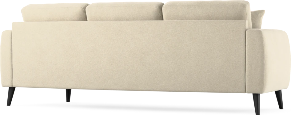Eden - 3-sits soffa svängd - Beige