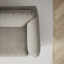 Madison Lux - 3-sits soffa med divan höger - Vit