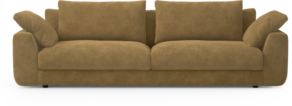 Amie - 4-sits soffa - Gul