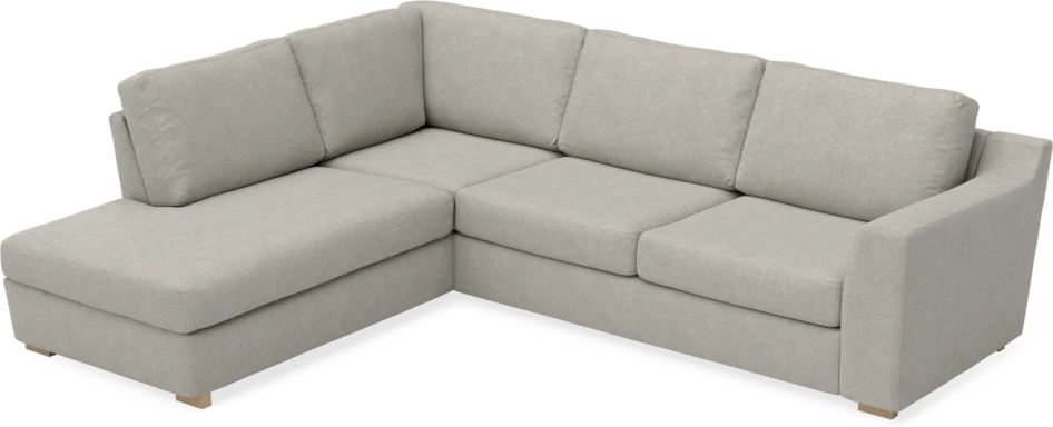Friday - 2,5-sits soffa med divan vänster - Beige