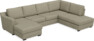 Friday - 3-sits soffa med schäslong vänster och divan höger - Beige