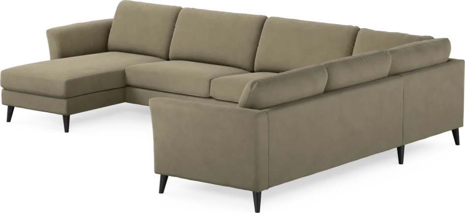 Bridge - Hörnsoffa, 3+2-sits med schäslong vänster - Beige