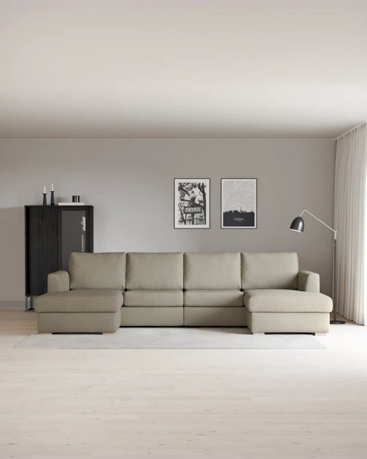 Friday - 2-sits soffa med två schäslonger - inspiration