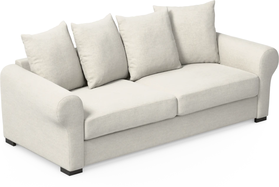 Town - 3-sits soffa - Vit