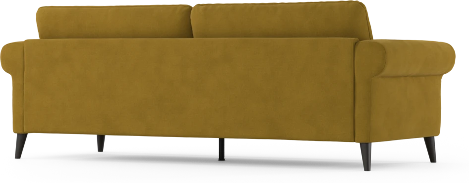 Bridge - 4-sits soffa - Gul