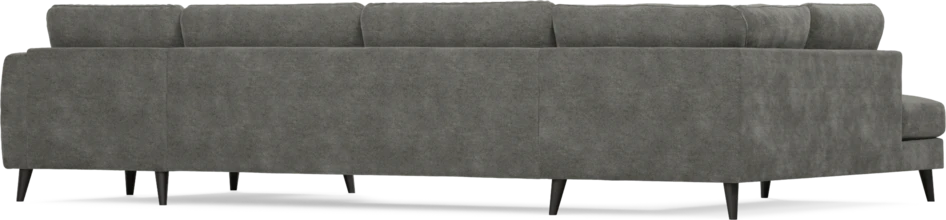 Bridge - 3-sits soffa med divan vänster och schäslong höger - Grå