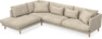 Harper - 3-sits soffa med divan vänster - Beige