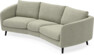 Madison - 3-sits soffa svängd, 70 cm - Beige