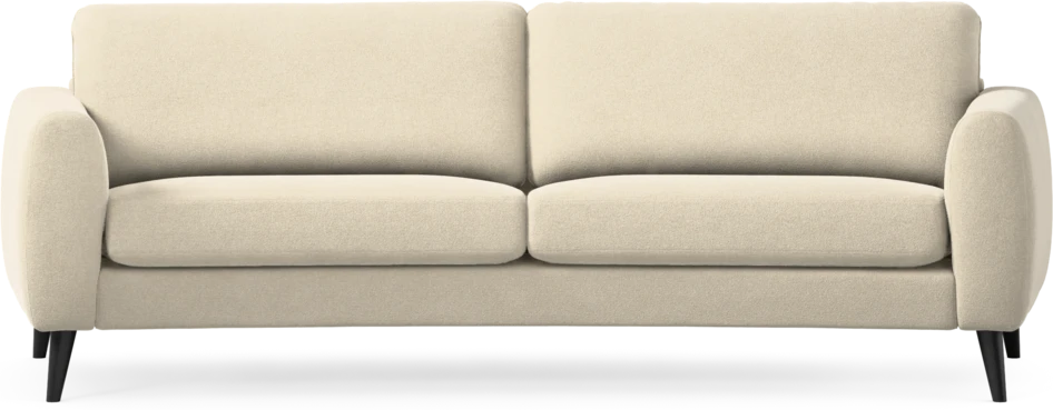 Bridge - 3-sits soffa svängd - Beige