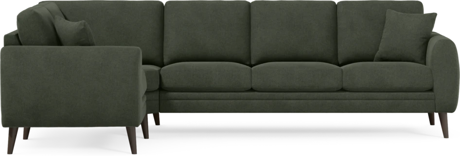 Eden - Hörnsoffa, 1+3-sits - Grön